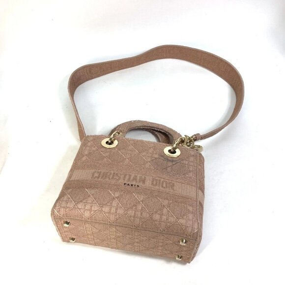 Dior M0565OWZA 2WAY Bag Shoulder Bag LADY D-LITE Medium Cannage Hand Bag - Picture 9 of 13